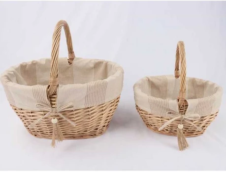 Home4You Krepšelis WILLI STRIPE 42x31xH23/38cm