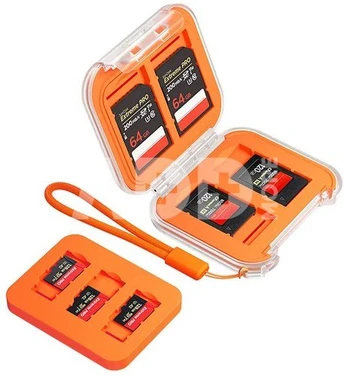 Dėžutės dangtelis Ulanzi CC01 atminties kortelėms SD, TF, MicroSD, Micro / CC01