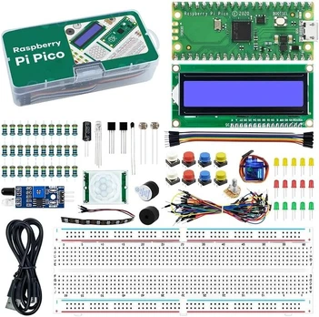 Biyate Raspberry Pi Pico RP2040 plėtros lenta, Python programavimo rinkinys pradedantiesiems