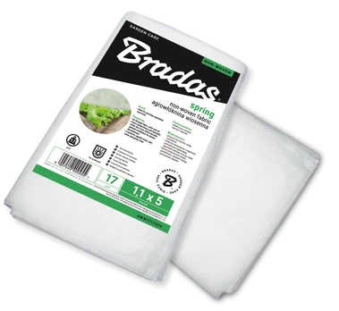 Agroplėvelė Bradas Spring, balta, 20 m x 1.1 m, 17 g/m²
