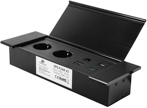 Atidaromas stalviršio lizdas Spacetronik SPS-F26B V2