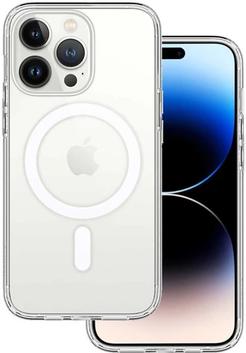 Topt Acrylic Magsafe dėklas skirtas Apple iPhone 17 skaidrus