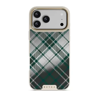 Mint Cookie - iPhone 17 Pro Max Case, Elite Mirror Light (MagSafe) / Gold