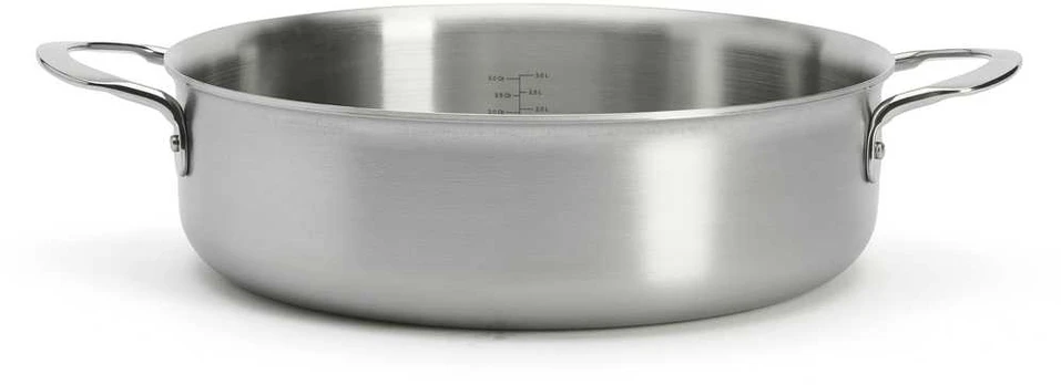 De Buyer Shallow puodas, 3.8 l, Alchimy