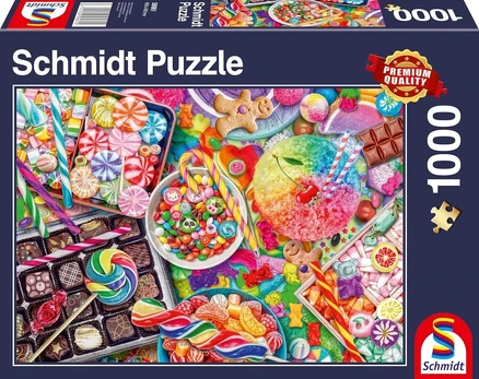 Schmidt Spiele Candylicious dėlionė 1000 detalių