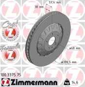 Stabdžių diskas ZIMMERMANN 100.3375.75 kaina