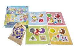 Stalo žaidimas Tactic Get To Know Shapes And Colours kaina