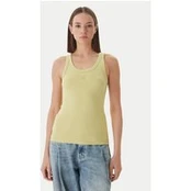 HUGO Marškinėliai Datamia 50514489 Smėlio Slim Fit
