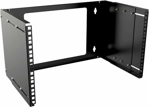 Lanview 19" 6U Adjustable Gylis Open Frame Rack Wall Mount - Juodas