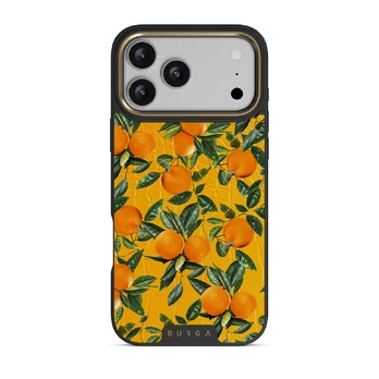 Orange Lemonade - iPhone 17 Pro Max Case, Elite Dark (MagSafe) / Gold