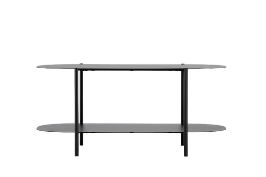 Recife Sofa Table - Black / Black