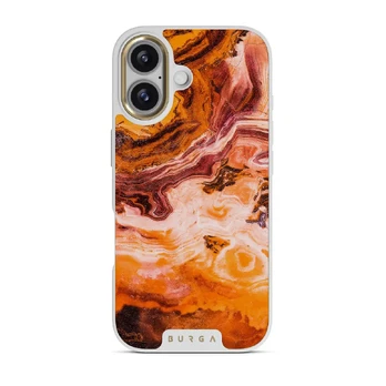 Pumpkin Spice - Orange iPhone 17 Case, Elite Light (MagSafe) / Gold