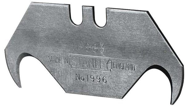 Lenktos geležtės peiliui STANLEY 0-11-983, 5 vnt
