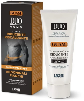 Kūno modeliavimo kremas vyrams, GUAM Duo / 200 ml