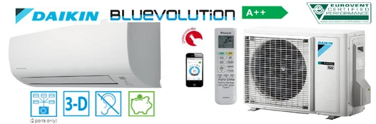 Daikin Split Comfora sieninis oro kondicionierius 3,5/4,0 kW, FTXP35M9 + RXP35M