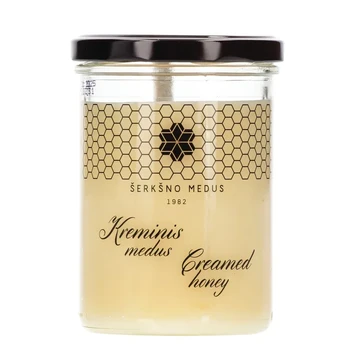Kreminis bičių medus ŠERKŠNO, 480 g