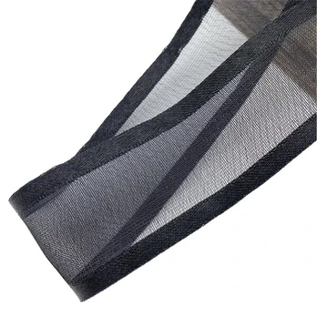 Organza juostelė, Juoda