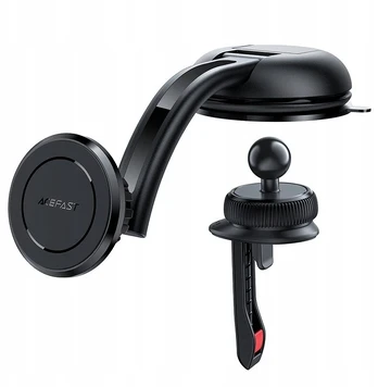 Universalus magnetinis telefono laikiklis automobiliui Acefast D7, juodas