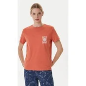 Roxy Marškinėliai Oceanregular ERJZT06110 Oranžinė Regular Fit