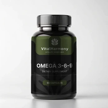 VitalHarmony Omega 3-6-9 - 90 kapsulių