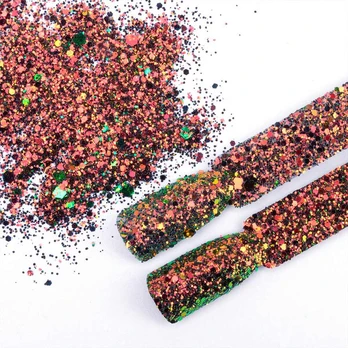Efektas nagų dekoravimui Glitter Bomb Effect Nr 04