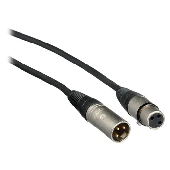 Microphone XLR Patch Cable 50cm metal connectors PVC pro snake TPD-3 0,5 FM