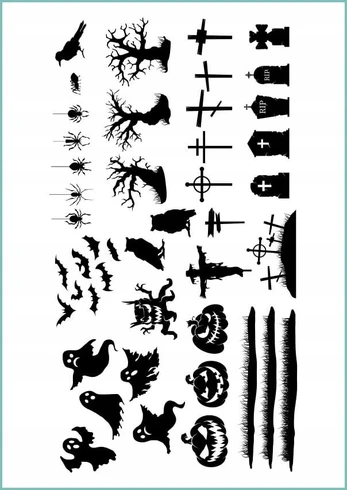Laikinos tatuiruotės Helovinas 10 A4