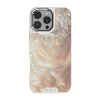 Serene Sunset - Chic iPhone 16 Pro Max Case, Elite Light (MagSafe) / Silver