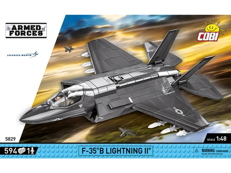 Konstruktorius Cobi Armed Forces F-35B Lightning II 5829, plastikas