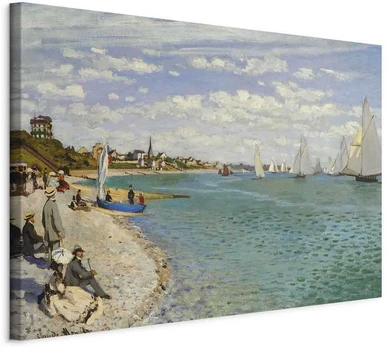 Artgeist Paveikslas - Claude Monet – Regatta at Sainte-Adresse