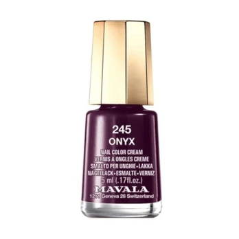 Nagų lakas Mavala Nail Color Cream Onyx, 5 ml