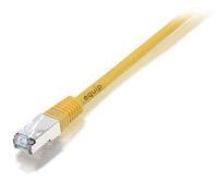 Equip Patchkabel Cat6A S/FTP 2xRJ45 3.00m gelb Plat.LSZH Polybeutel