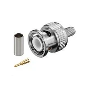 MicroConnect BNC58M - BNC - BNC - Chrome - Metal