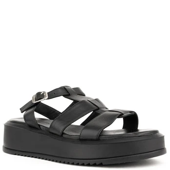 SERGIO MORETTI Basutės moterims, Juoda, Sandals