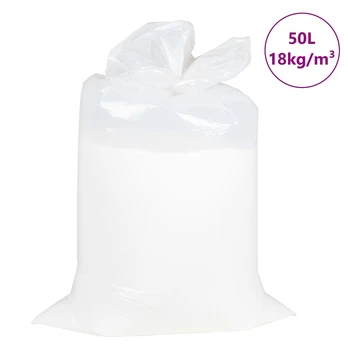 EPS karoliukai, balta, 50 L