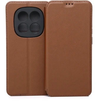 Dėklas Telforceone Smart Touch case for Xiaomi Redmi Note 15 Pro 5G (EU) ruda