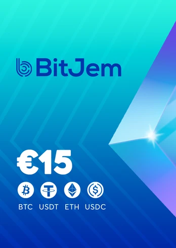 BitJem Crypto Gift Card 15 EUR Key GLOBAL