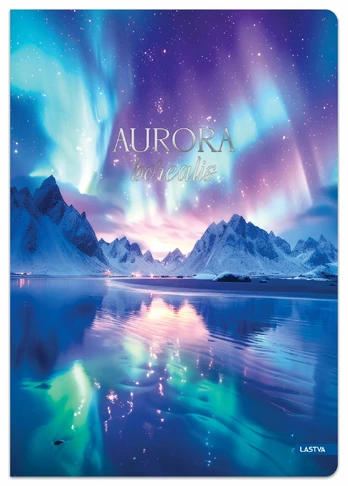 Sąsiuvinis(platus) A5 60lap. 80g lang. AURORA