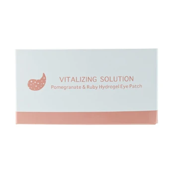 Beauugreen Pomegranate & Ruby Hydrogel Eye Patch, Paakių padeliai su Granatais, 60 vnt. / 90 g.