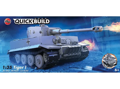 Plastic model Quickbuild Tiger I 1/35