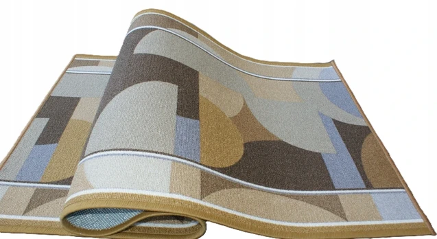 Kilimas, neslystantis takelis 67x250 cm Kleo beige