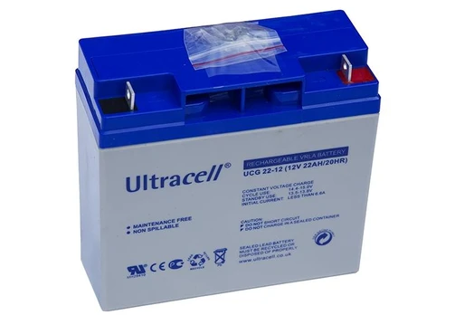 ULTRACELL 12V 22Ah GEL VRLA akumuliatorius