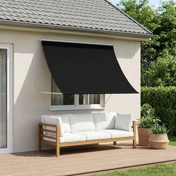 Pavėsinė Juoda 400 x 150 cm