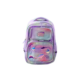 Lean School Backpack Chest Strap Pastel Colored 20L