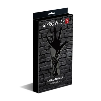 Prowler Red Latex Gloves - X Large - Juodas