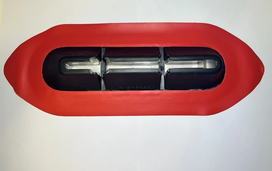 SUP irklentės peleko dėžutė Starboard Foldable Fin Box raudona