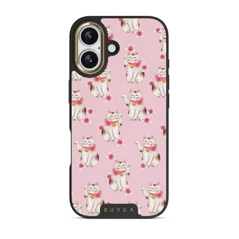 Maneki Neko - iPhone 17 Case, Elite Dark (MagSafe) / Gold