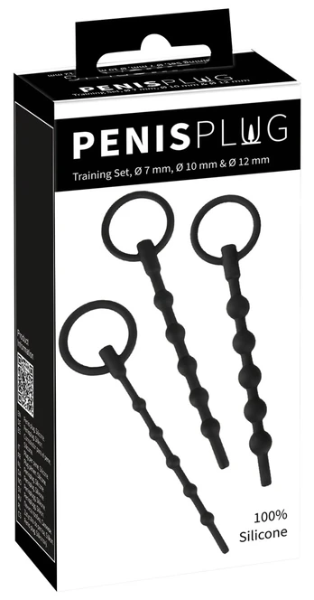 PenisPlug Training Set x 3 Analinis kaištis