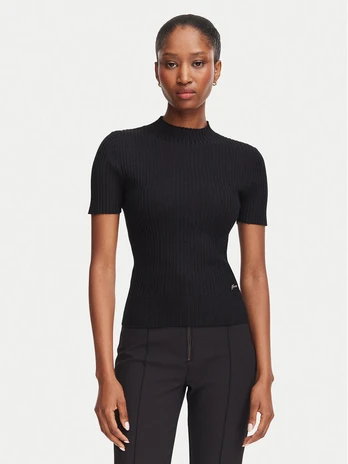 Guess Palaidinė W6YR23 Z0967 Juoda Slim Fit