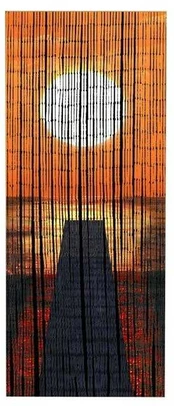 Užuolaidos bambusowa 90x200 cm